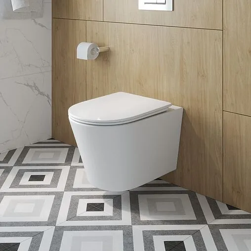 Унитаз подвесной безободковый BelBagno Tre Tornado белый BB5180CH-TOR/SC