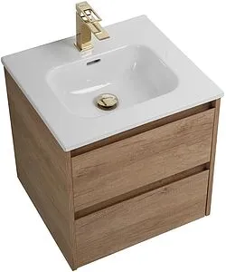 Тумба-умывальник подвесная BelBagno KRAFT 50 Rovere Nebrasca Nature KRAFT-500-2C-SO-RNN+BB500ETL, 3