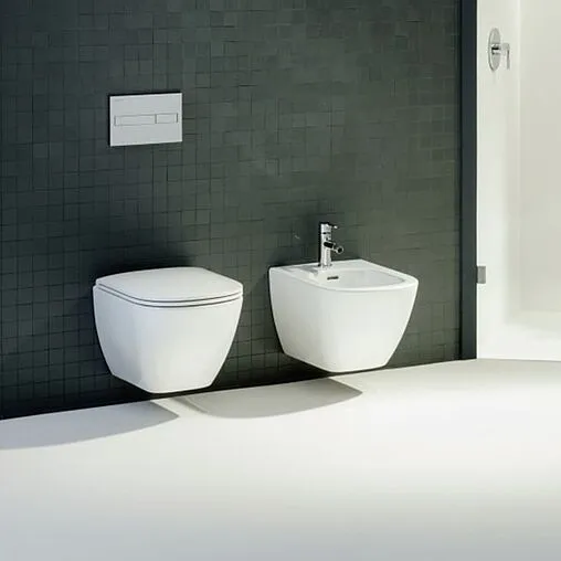 Унитаз подвесной безободковый Laufen Lua Rimless белый 8.2008.0.000.000.1