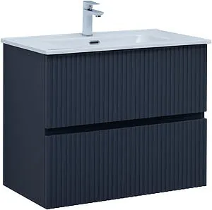 Тумба-умывальник Aquanet Джейн 80 маренго 00313302+, 1