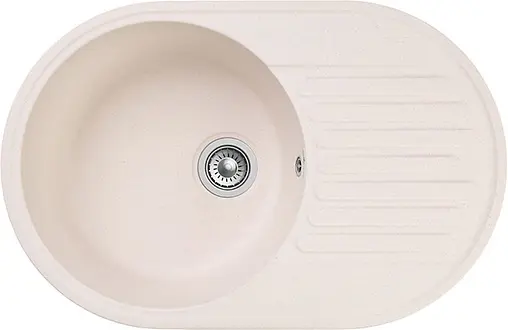 Мойка кухонная GranFest Quarz GF-Z18 белый