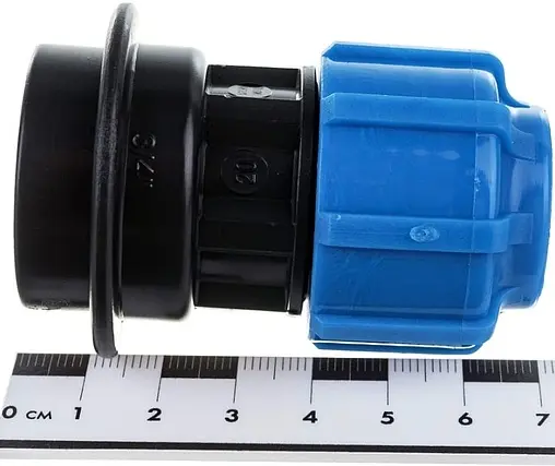 Муфта компрессионная переходная 20мм x ¾&quot;в ТПК-Аква 52002034