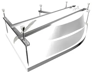 Ванна акриловая Triton Скарлет 167x96 L Н0000000215, 5