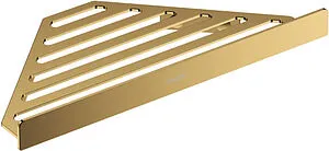 Полка Hansgrohe AddStoris золото 41741990 Полка Hansgrohe AddStoris золото 41741990, 1