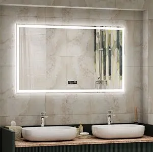 Зеркало с подсветкой Continent Mercury Led 100x70 с музыкальным блоком, с подогревом белый ЗЛП685 Зеркало с подсветкой Continent Mercury Led 100x70 с музыкальным блоком, с подогревом белый ЗЛП685, 4