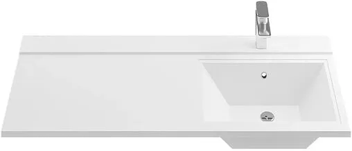 Раковина Dolomite Персона 120 R белый НФ-00007670