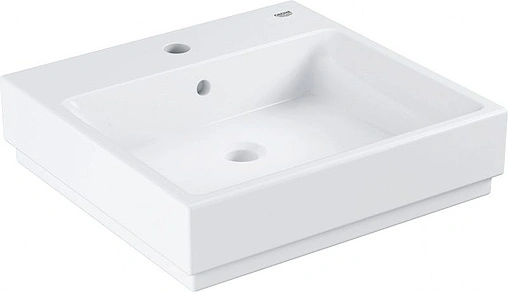 Раковина Grohe Cube Ceramic 50 белый 3947400H