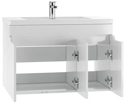 Тумба-умывальник подвесной Айсберг Мечта 80 белый DM2326T+1WH302251