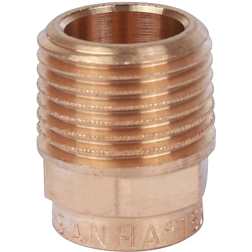 Муфта пайка переходная 15мм x ½&quot;н Sanha 4243g 142431512