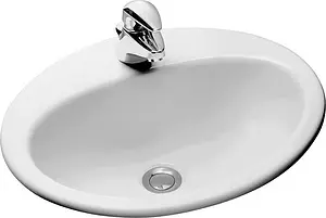 Раковина Jacob Delafon Ovale Dessus 50 белый E1358-00, 1