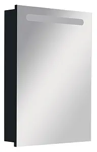 Шкаф-зеркало Roca Victoria Nord Black Edition 60 R чёрный ZRU9000099, 1