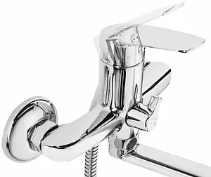 Смеситель для ванны с длинным изливом Milardo Niagara хром NIASBLCM10 Смеситель для ванны с длинным изливом Milardo Niagara хром NIASBLCM10, 3