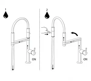 Смеситель для кухни Nobili Move хром MV92300/50CR, 4