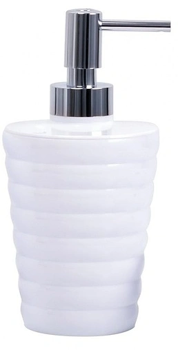 Дозатор для жидкого мыла Fixsen Glady хром/белый FX-80-02