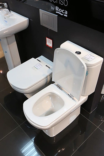 Унитаз-компакт Roca Dama Senso белый 342517000+341517000