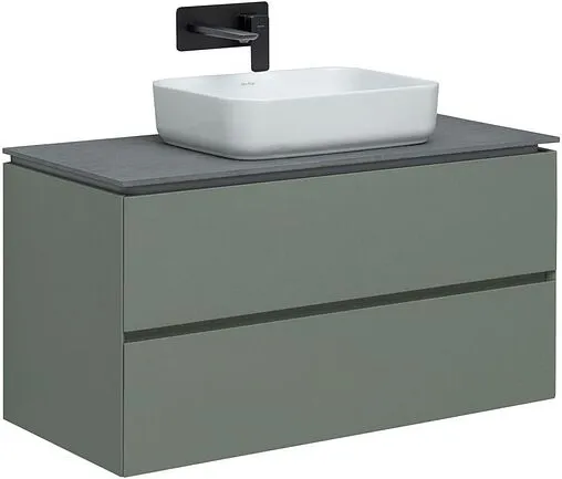 Тумба-умывальник подвесной Allen Brau Infinity 100 олива 1.21003.CGM+