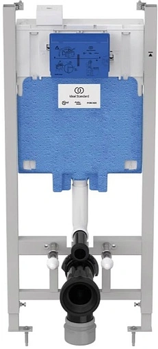 Инсталляция для подвесного унитаза Set 3 в 1 Ideal Standard Prosys 2.0 R0464AA с кнопкой хром глянцевый Инсталляция для подвесного унитаза Set 3 в 1 Ideal Standard Prosys 2.0 R0464AA с кнопкой хром глянцевый
