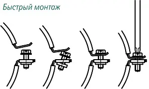 Хомут сантехнический обрезиненный 2" (59-62мм) Walraven BIS KSB1 3363062 Хомут сантехнический обрезиненный 2" (59-62мм) Walraven BIS KSB1 3363062, 3