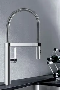 Смеситель для кухни с выдвижным изливом Blanco Culina-S хром 517597, 2