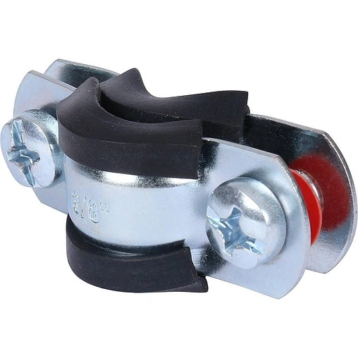 Хомут сантехнический обрезиненный ⅜&quot; (15-19мм) Stout SAC-0020-000038