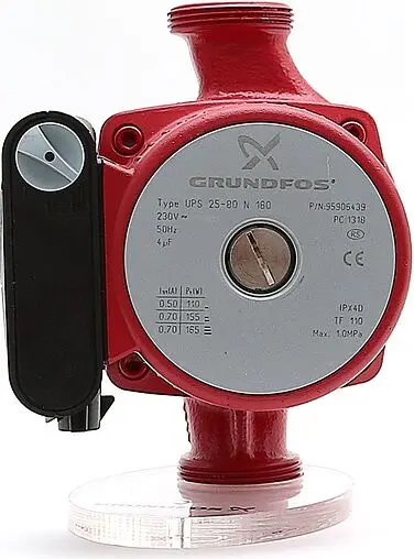 Насос циркуляционный Grundfos UPS 25-80 N 180 95906439 Насос циркуляционный Grundfos UPS 25-80 N 180 95906439
