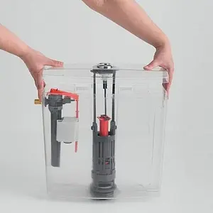 Механизм сливной для бачка двухрежимный Wirquin ONE 10975009, 4