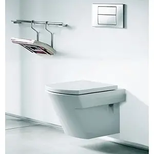 Унитаз подвесной Roca Hall белый 34662E000 Унитаз подвесной Roca Hall белый 34662E000, 3