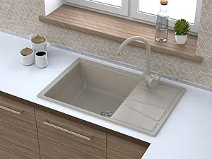 Мойка кухонная GranFest Vertex V-780L серый Мойка кухонная GranFest Vertex V-780L серый, 4