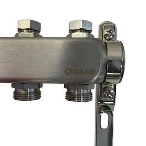 Группа коллекторная без расходомеров 4 отвода 1&quot;в/в x ¾&quot;ек WAAG WG.588.0604, 4