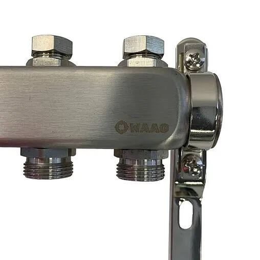 Группа коллекторная без расходомеров 4 отвода 1"в/в x ¾"ек WAAG WG.588.0604