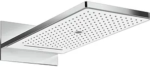 Лейка верхнего душа Hansgrohe Rainmaker Select 580 3jet белое стекло/хром 24001400, 1