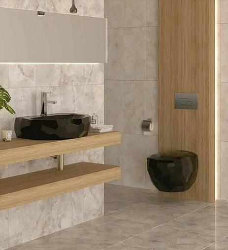 Унитаз подвесной beWash Bekinger черный 87303206