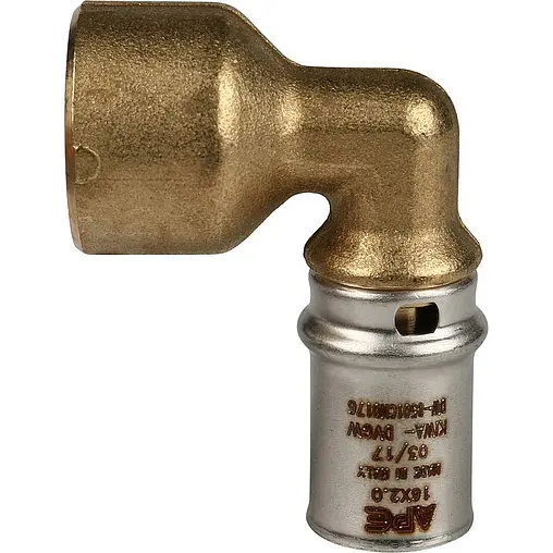 Уголок пресс переходной 16мм x ½"в APE AP152 12x16