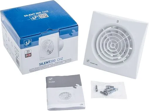 Вентилятор вытяжной Soler &amp; Palau SILENT-200 CHZ белый