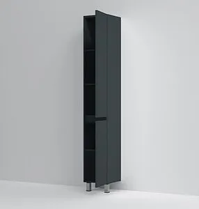 Шкаф-пенал напольный Am.Pm Gem S 30 R графит M91CSR0306GM, 4