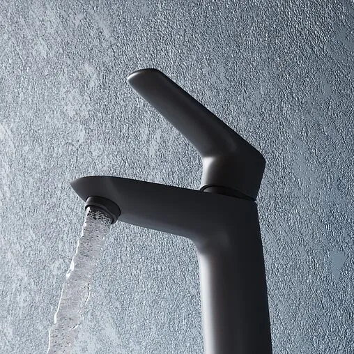 Смеситель для раковины Dorff Prime New чёрный матовый D40102122 Смеситель для раковины Dorff Prime New чёрный матовый D40102122