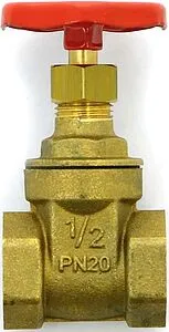 Задвижка клиновая ½"в x ½"в Uni-Fitt 142G2000 Задвижка клиновая ½"в x ½"в Uni-Fitt 142G2000, 1