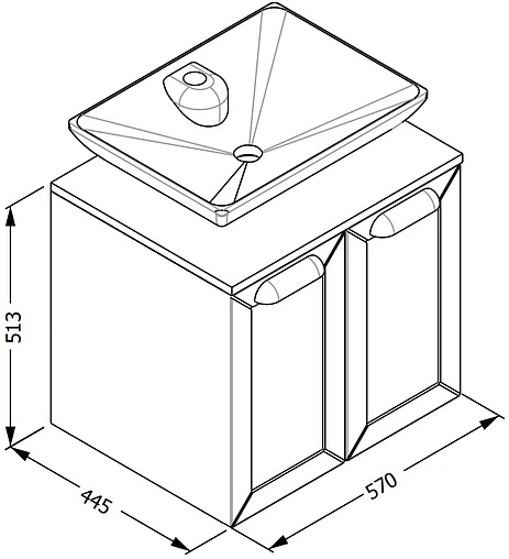 Тумба-умывальник подвесная ISVEA Urban 80 дуб/белый 27TAS065080I+10SY50065SV Тумба-умывальник подвесная ISVEA Urban 80 дуб/белый 27TAS065080I+10SY50065SV