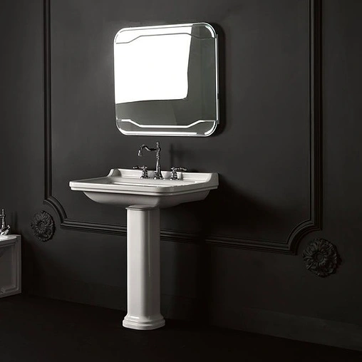 Раковина Kerasan Waldorf 80 белый 4141K1bi/cr*1