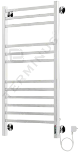 Полотенцесушитель электрический лесенка Terminus Ватикан П12 993х530 полированная сталь 4660059580234, 2