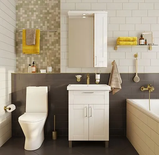 Стакан IDDIS Oldie бронза/белый OLDBRC1i45