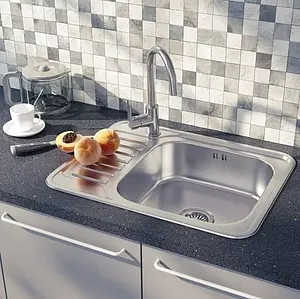 Мойка кухонная IDDIS Basic 65 R сатин BAS65SRi77 Мойка кухонная IDDIS Basic 65 R сатин BAS65SRi77, 4