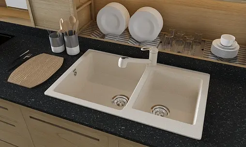 Мойка кухонная Ulgran U-505-309 тёмно-серый