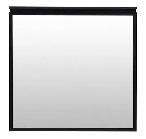 Зеркало с подсветкой Allen Brau Priority 75x80 чёрный браш 1.31015.BB