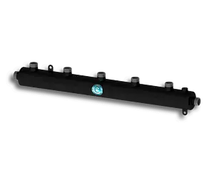 Коллектор распределительный проходной 5 отводов 1&quot;н/н x 1&quot;н Север-R-К5 1945017, 1