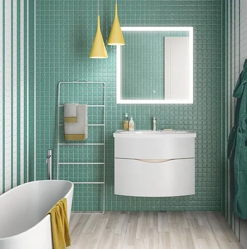 Тумба под умывальник подвесная Kerama Marazzi Riva 80 белый RV.80\WHT.M