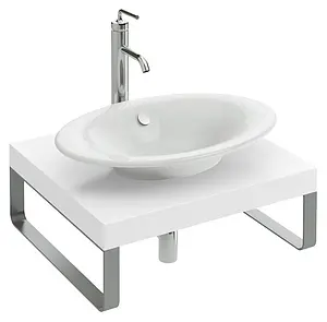 Раковина Jacob Delafon Presquile 60 белый E4439-00, 5