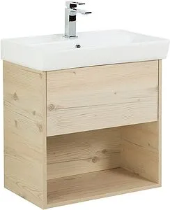 Тумба-умывальник подвесная BelBagno NEON 60 Pino Bianco NEON-600-1C-SO-PB+19060, 3