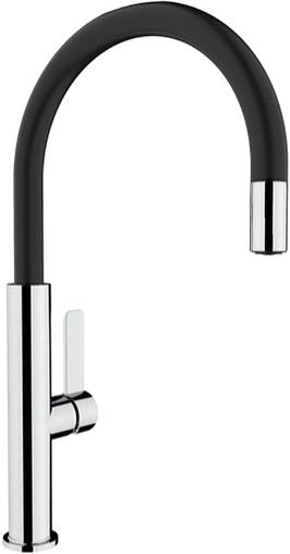 Смеситель для кухни Teka FOT 995 чёрная эмаль/хром 116030023