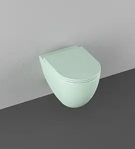 Крышка-сиденье для унитаза с микролифтом ISVEA F50 мятно-зеленый 40KF0542I-S, 2